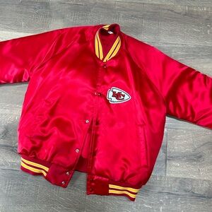 VTG Chalk Line Kansas City Chiefs Bomber Jacket